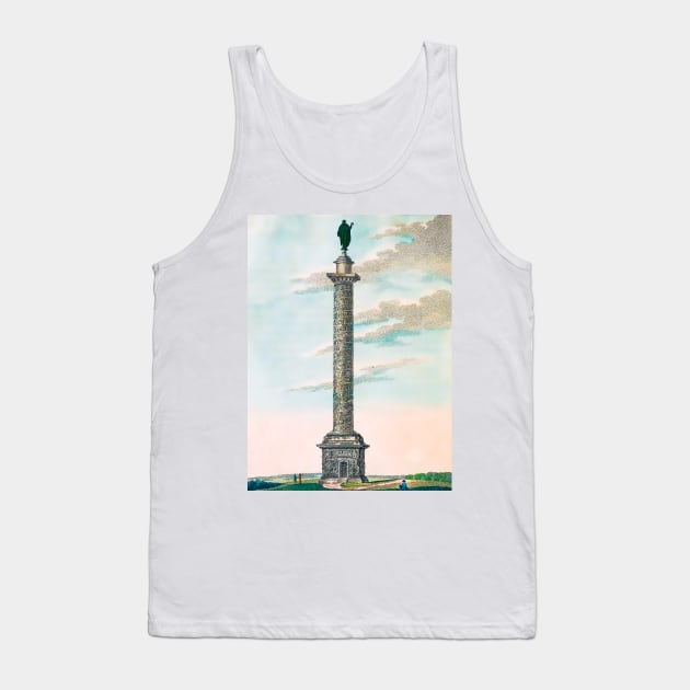 obelisk with statue Tank Top by Marccelus